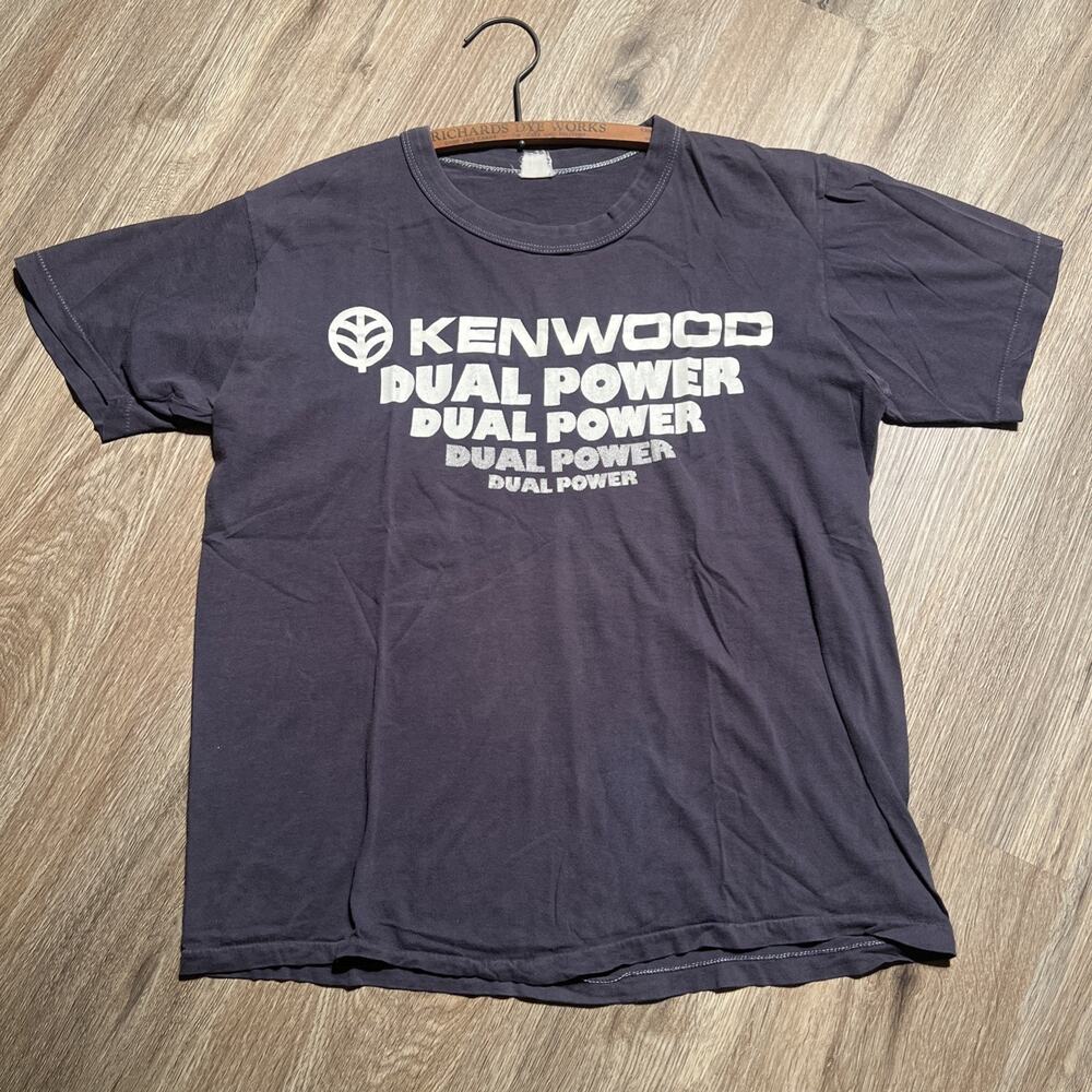 Vintage 70 Kenwood T Shirt Audiophile Audio Speakers Sound Cotton Dual Power M
